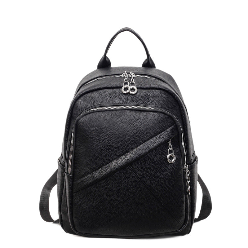 Versatile Women's Retro Fashion Commuter Textured Women's Backpack