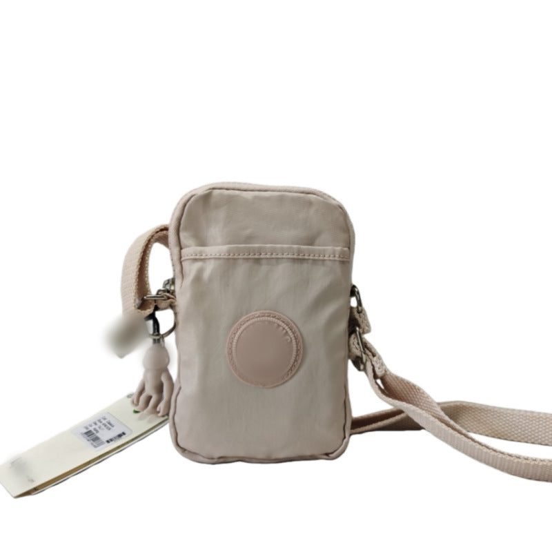 Women's & Men's Monkey Mobile Nylon Waterproof Fashion Lightweight Women's Messenger Bag