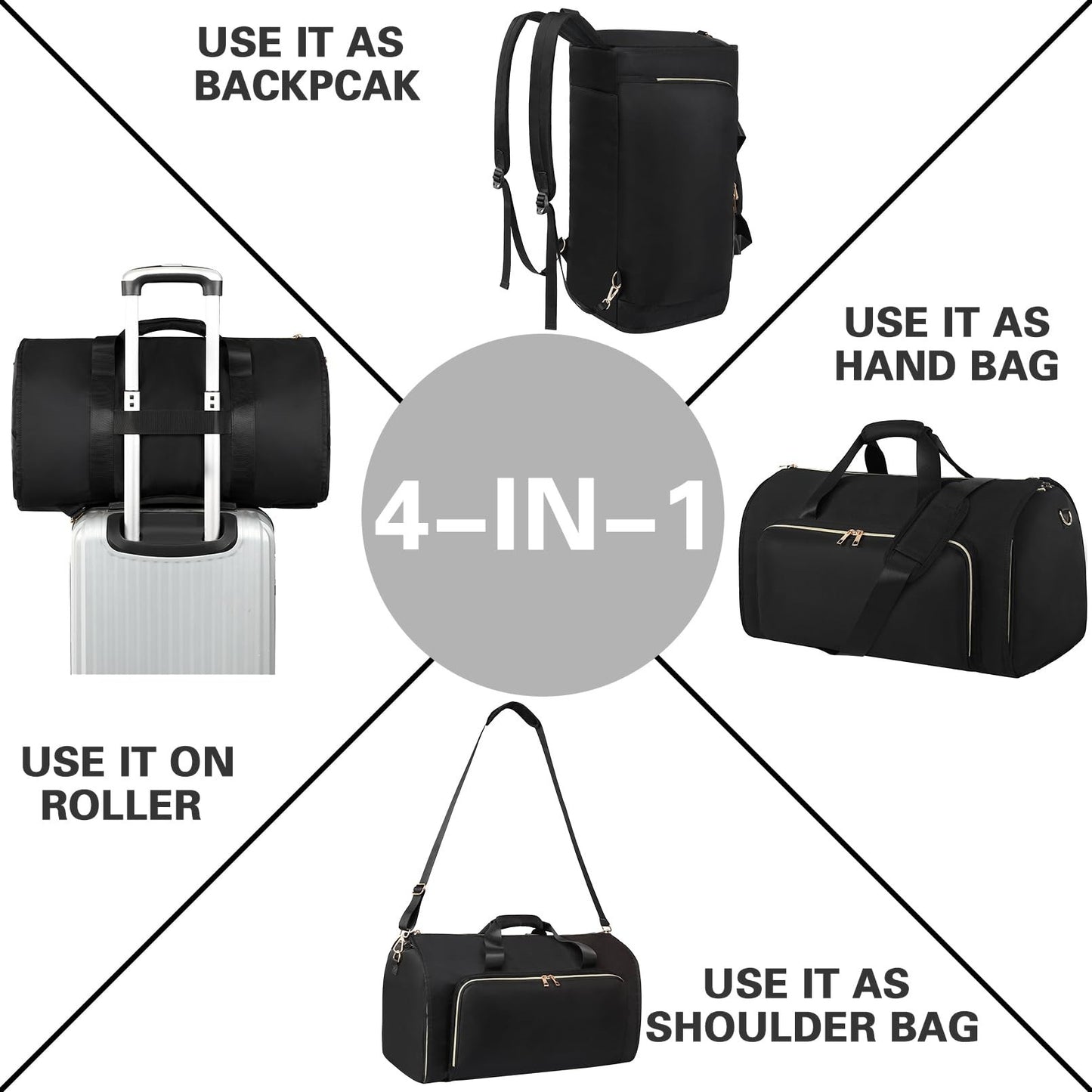 Suit Dustproof Convertible Cloth Folding Storage Garment Backpacks