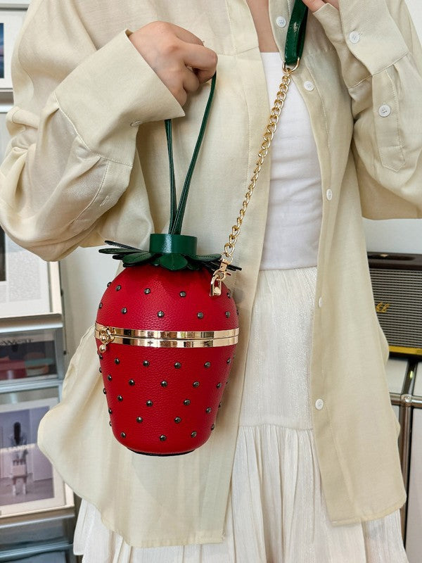 Women's Summer Strawberry Creative Korean Style Fun Cute Bags