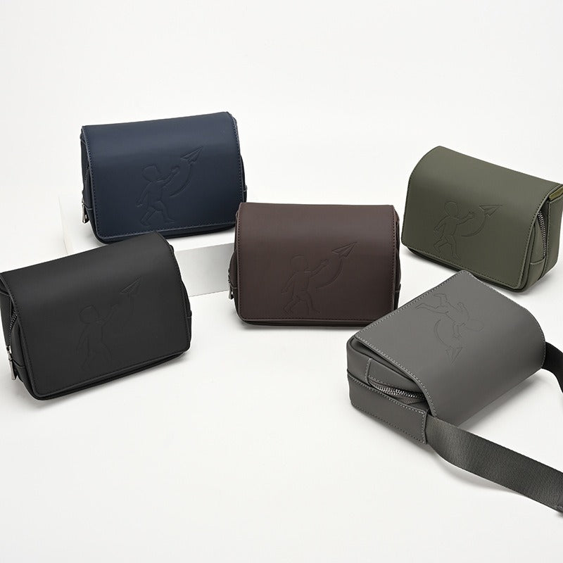 New Stylish Men's Retro Mini Versatile Men's Messenger Bag