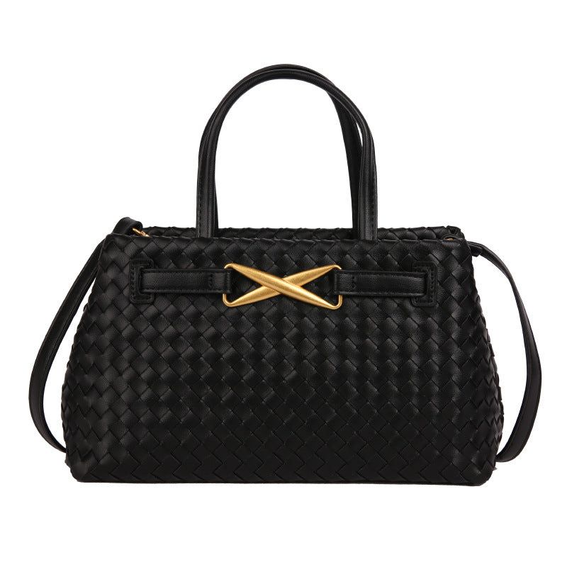 Women's High Sense Woven Fashion Commuter Bags