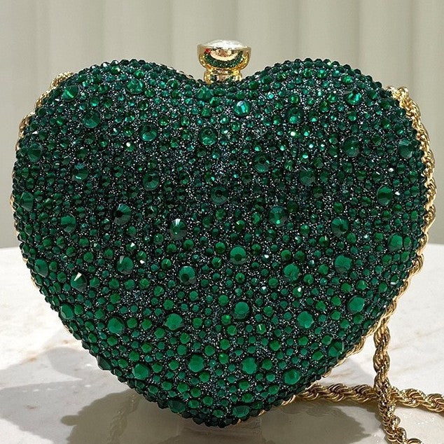Women's Love Diamond Spring Fashion Chain Bags