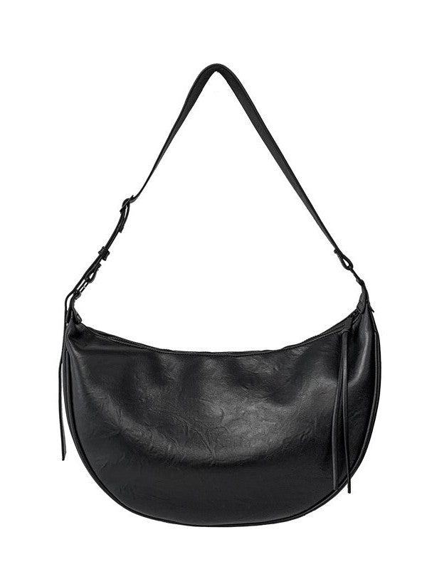 Soft Trendy Retro Wandering Dumpling Male Motorcycle Men's Messenger Bag