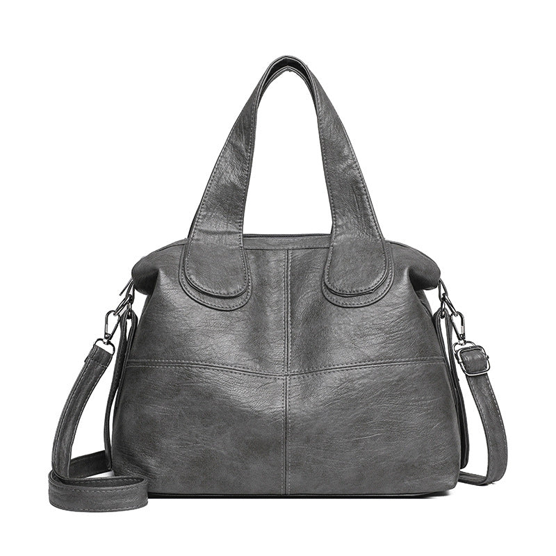 Women's Soft Leather Carrying Versatile Large Capacity Women's Backpack