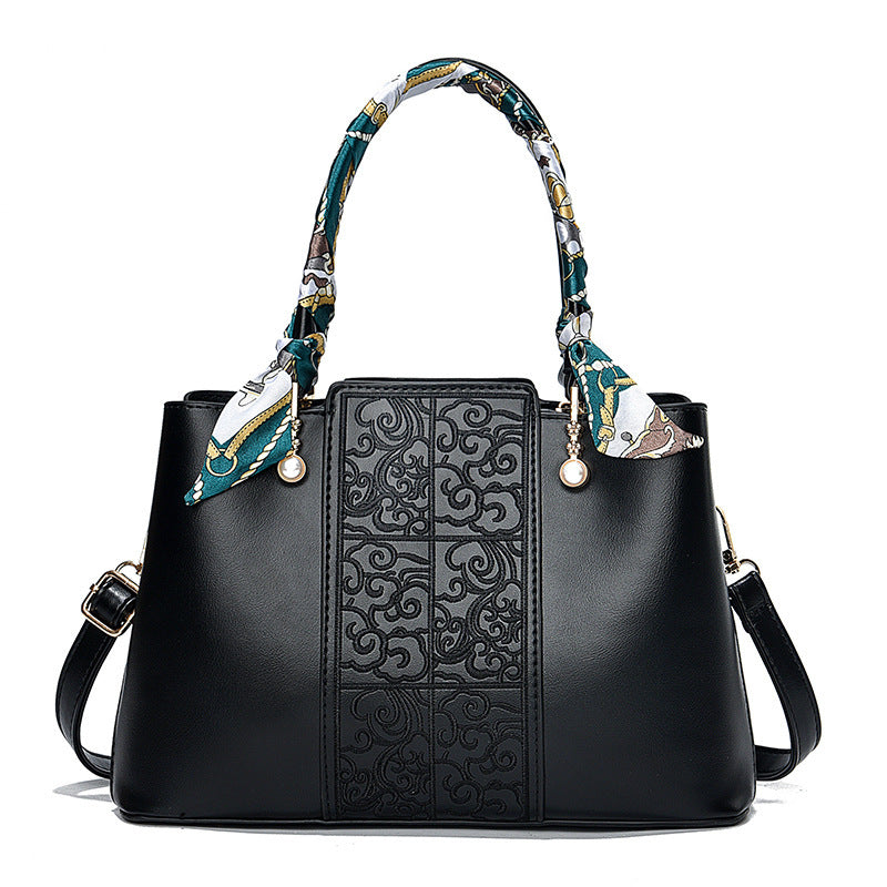 Women's Red Wedding High-grade Mom Large Capacity Handbags