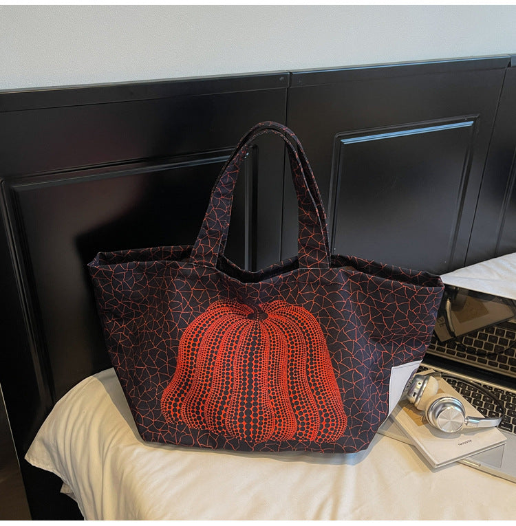 Women's Large Capacity Ethnic Abstract Painting Embroidered Bags