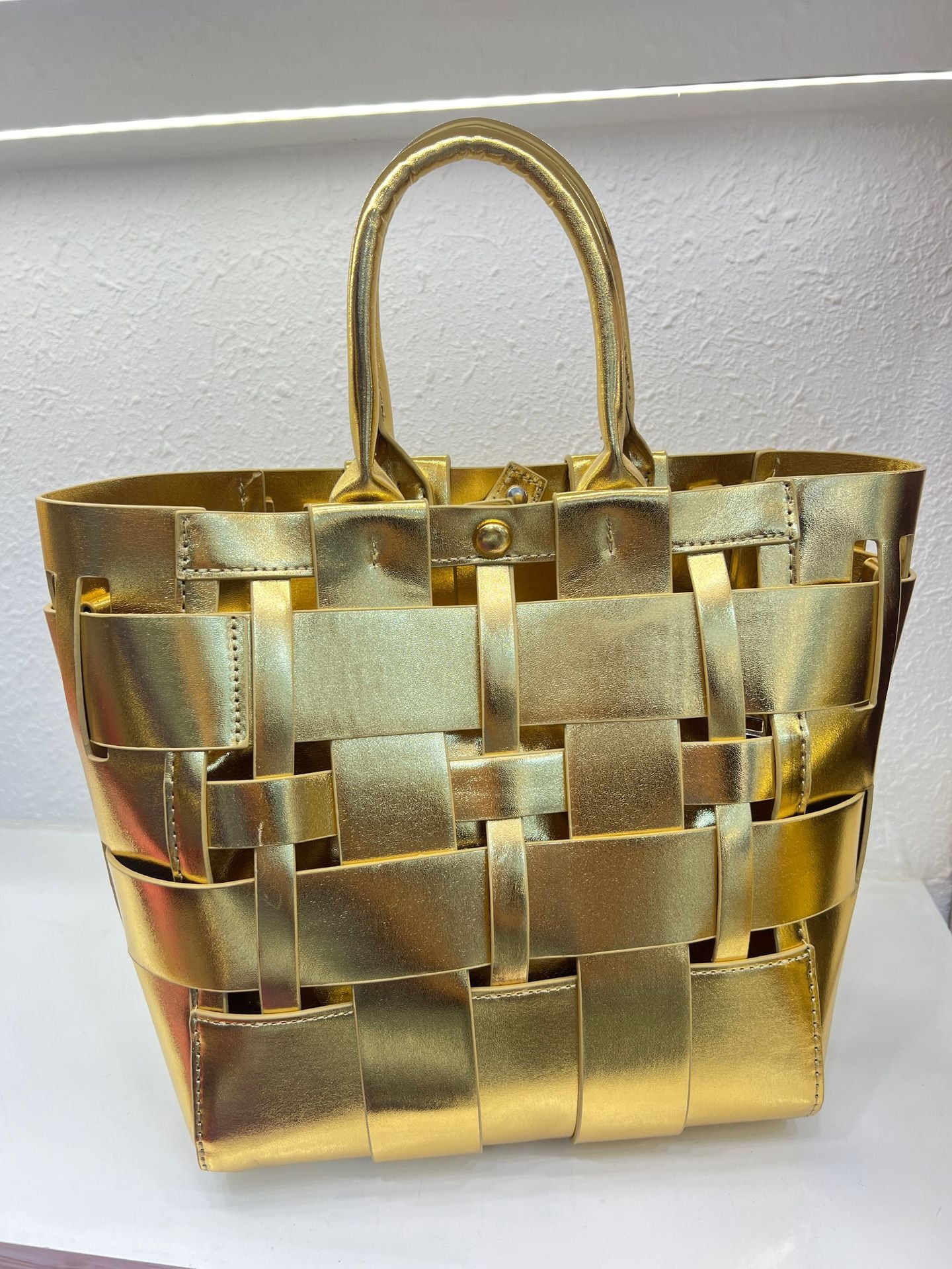 Design Portable Large Capacity Woven Fashion Women's Handbag