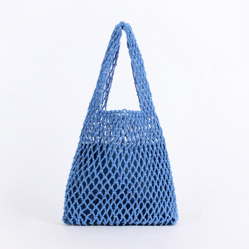 Net Pocket Hand-woven Candy Fashion Daily Women's Shoulder Bag