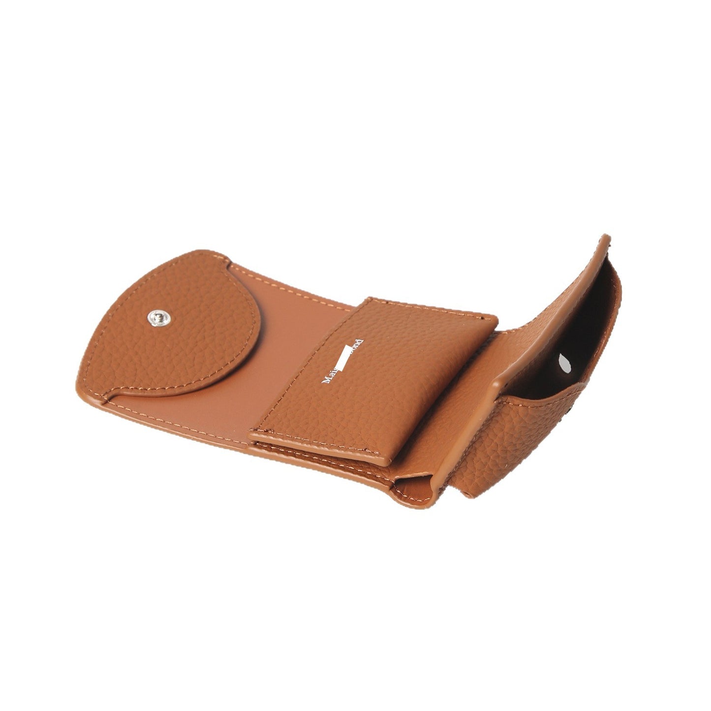 Women's & Men's Short First Layer Cowhide Mini Card Pack Card Sleeve