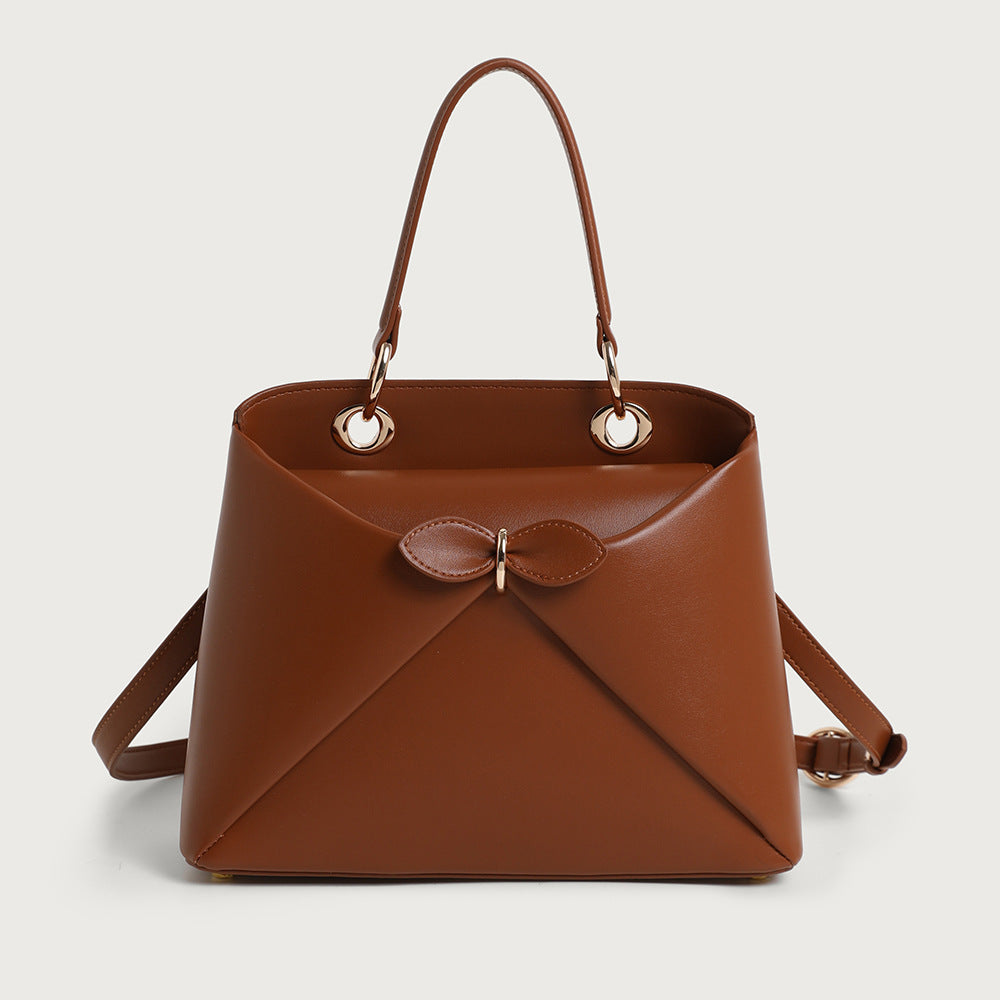 Capacity Bow Design High Sense One Handbags