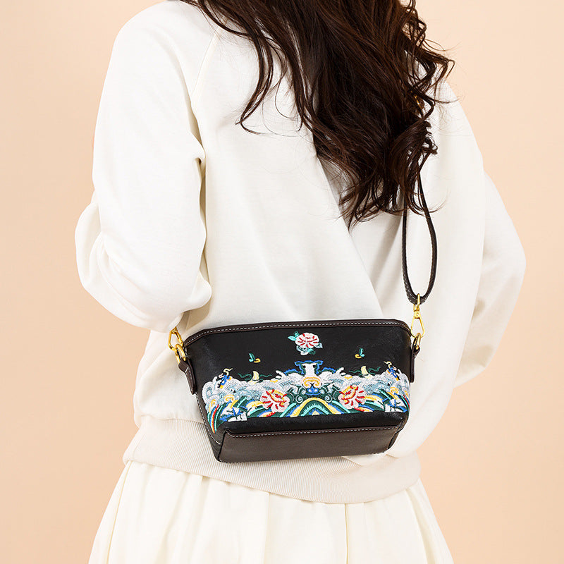 Chinese Style Retro National Embroidery High Quality Shoulder Bags