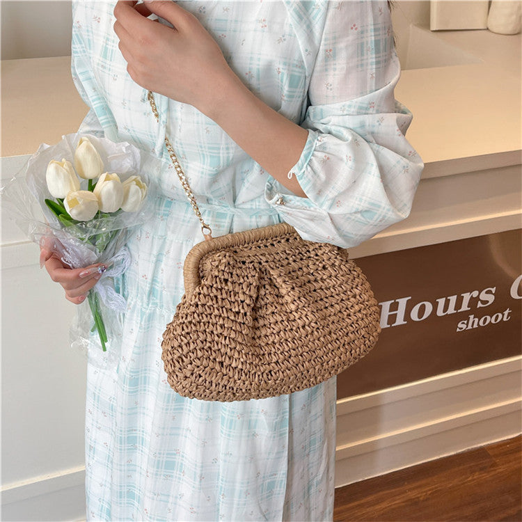 Women's Fashion Vacation Seaside Cloud Good-looking Hollow Bags