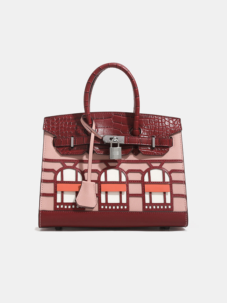 Women's Classic High-grade Crocodile Pattern Niche House Bags