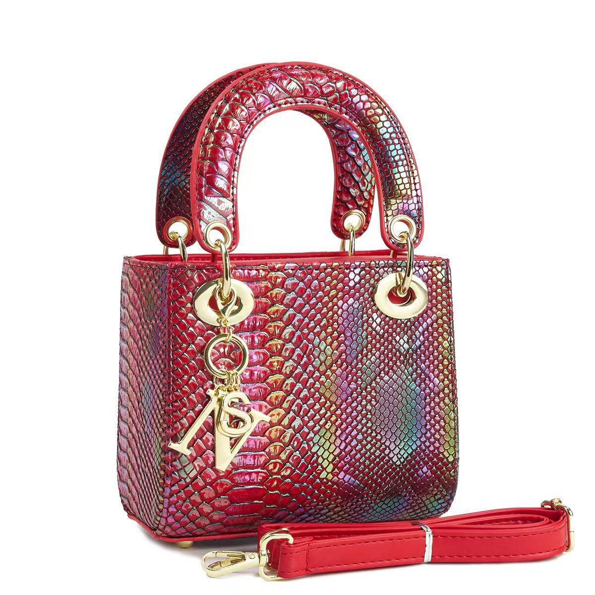 High-grade Western Style Personalized Classic Scale Pattern Bags