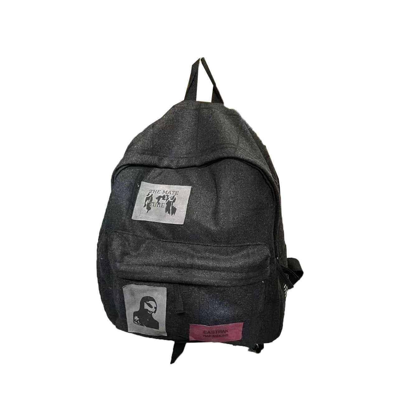 Pretty Crab Single Woolen Wool Patch Women's Backpack