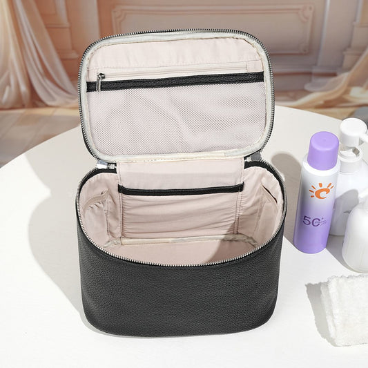 Crocodile Pattern Large Capacity Wash Cover Waterproof Portable Makeup Bag