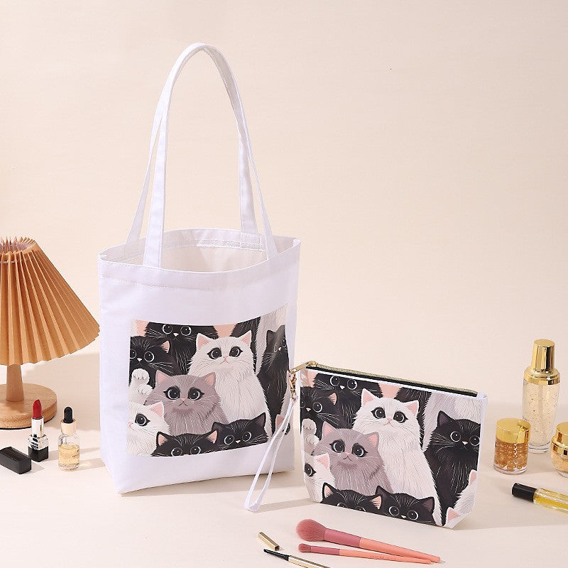 Waterproof Nylon Hand High-grade Large Capacity Tote Bags