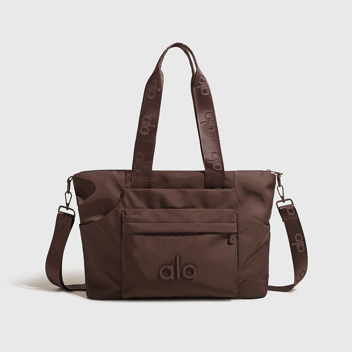 Yoga Fitness Trendy Fashion Solid Color Tote Bag