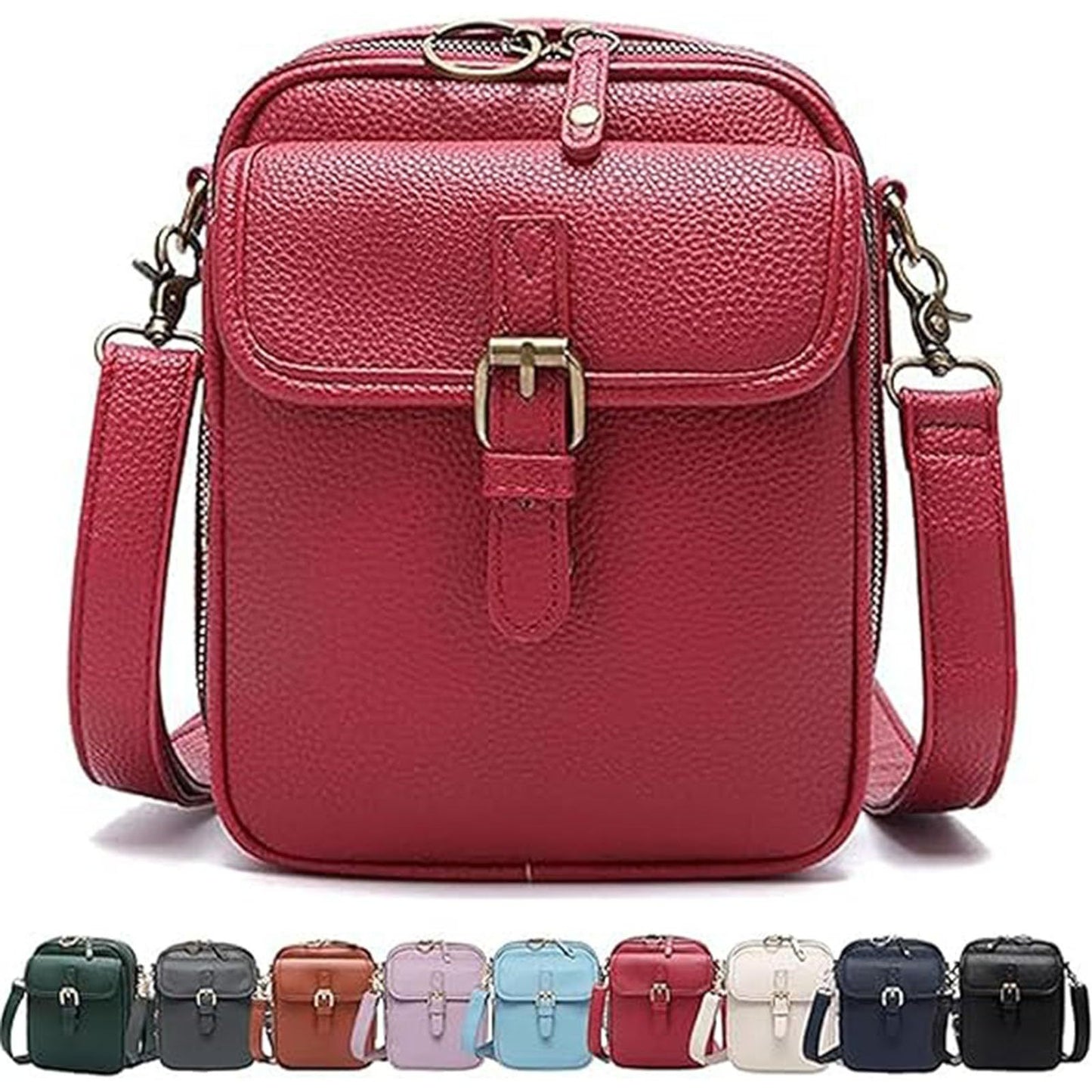 Women's Genuine Leather Retro Large Capacity Mini Tote Bag
