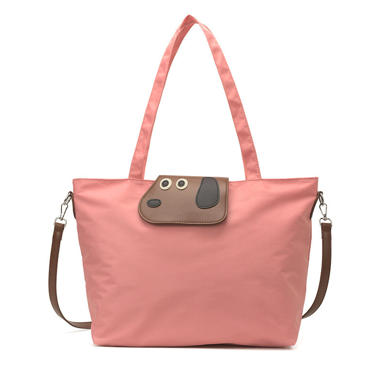 Women's Simple Large Capacity Totes Outing Commuter High-grade Tote Bag