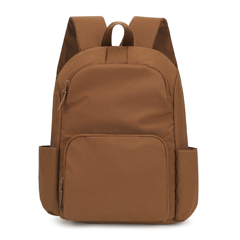 Soft Shell Commuter Simple Computer Rubber Powder Good-looking Leisure Backpack