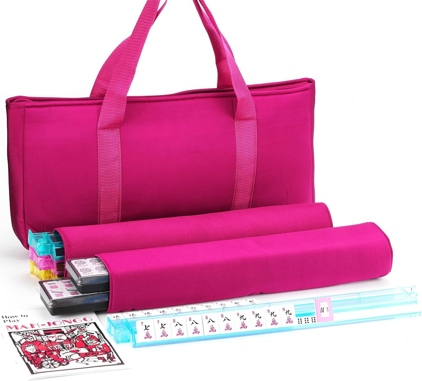 Mahjong Set Large Capacity Storage Multifunctional Makeup Bag