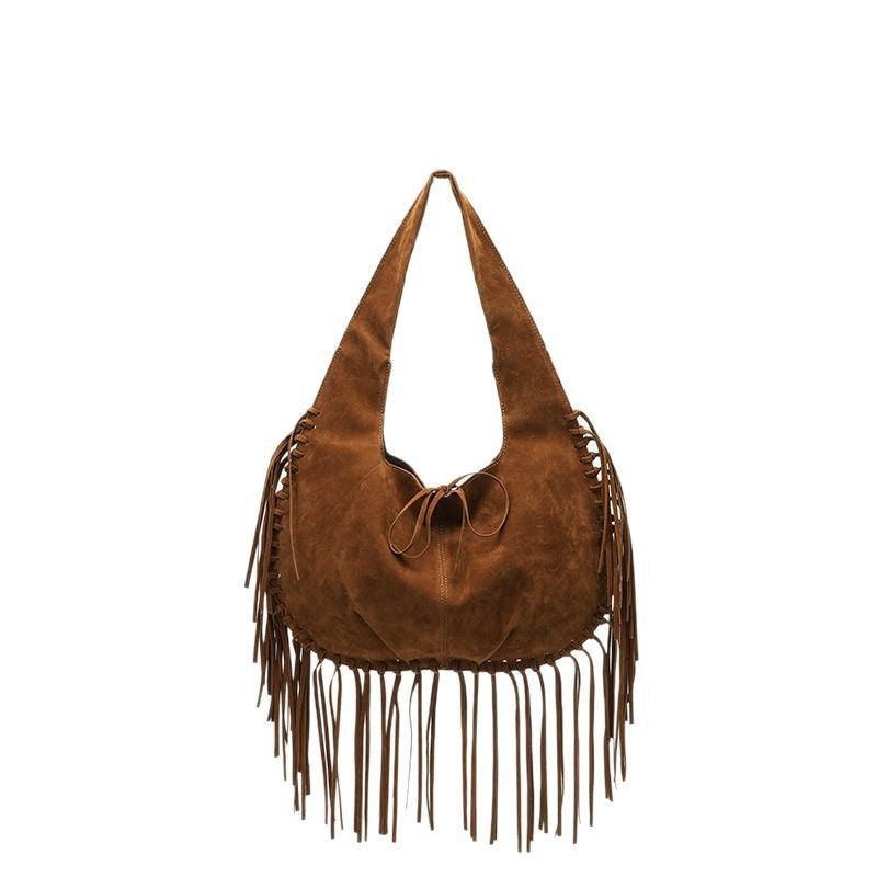 Vacation Seaside Holiday Summer Beach Tassel Tote Bag