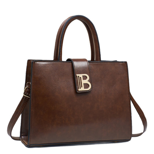 Macaron Large Capacity Fashion Stylish Personalized Commute Leisure Western Bucket Bag