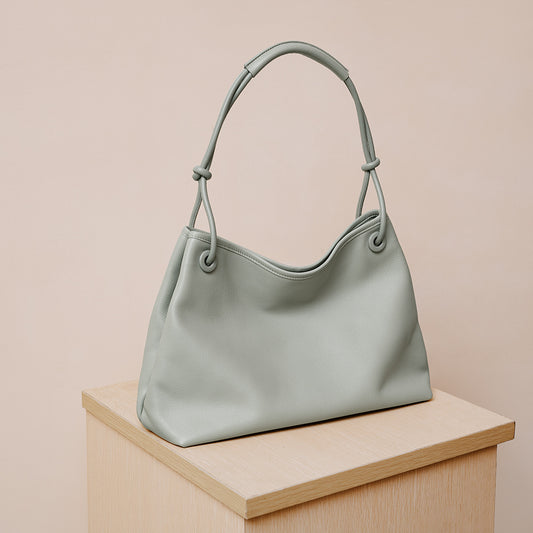 Women's Design Simple Large Capacity Underarm Commuter Tote Bag