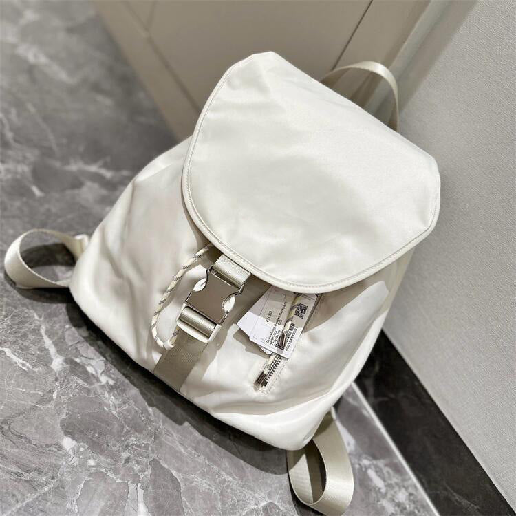 Road Drawstring Release Portable Large Capacity Women's Backpack