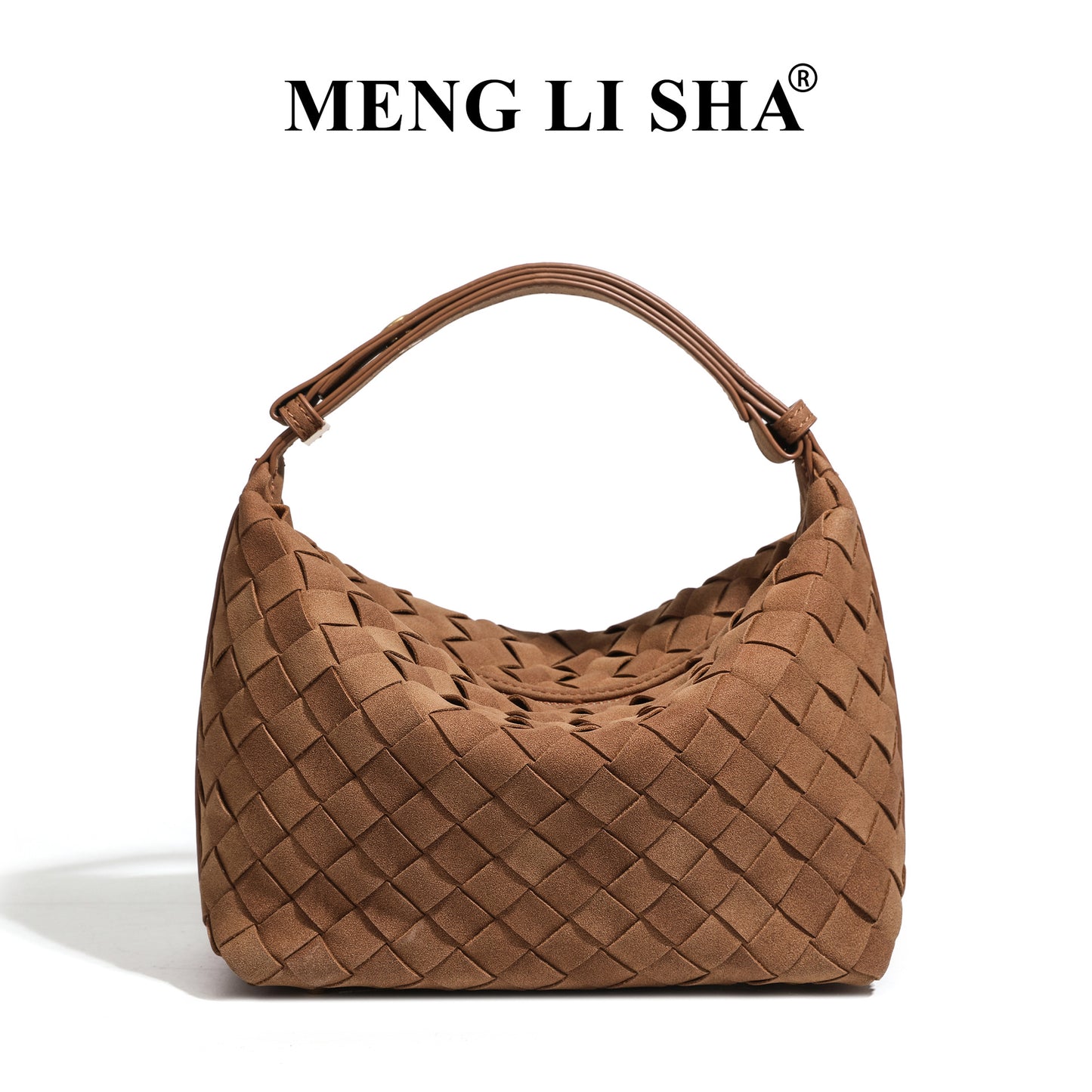Women's Advanced Texture Woven Portable Lunch Fashion Simple Bags
