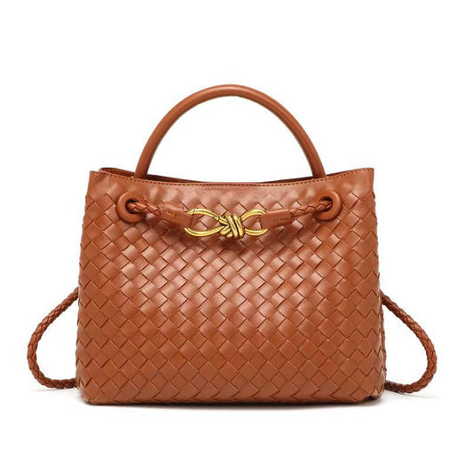 Women's Woven Large Capacity Commuter High-grade For Tote Bag