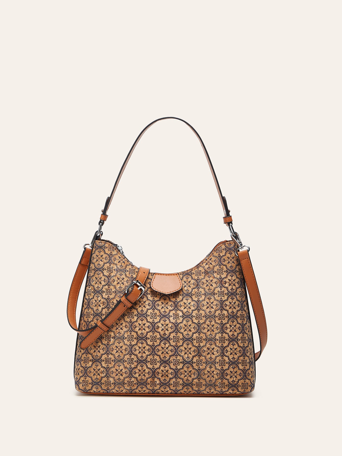 Retro Ethnic Style Cork Tree Leather Bags