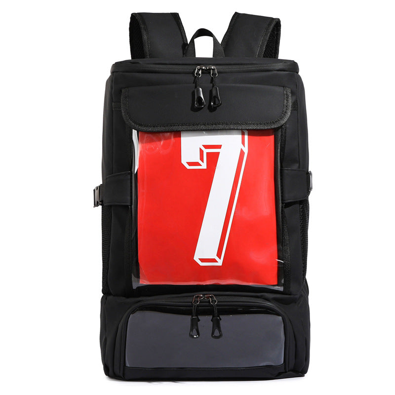 Leisure Fitness Football Business Trip Waterproof Simple Large Capacity Sports Backpack