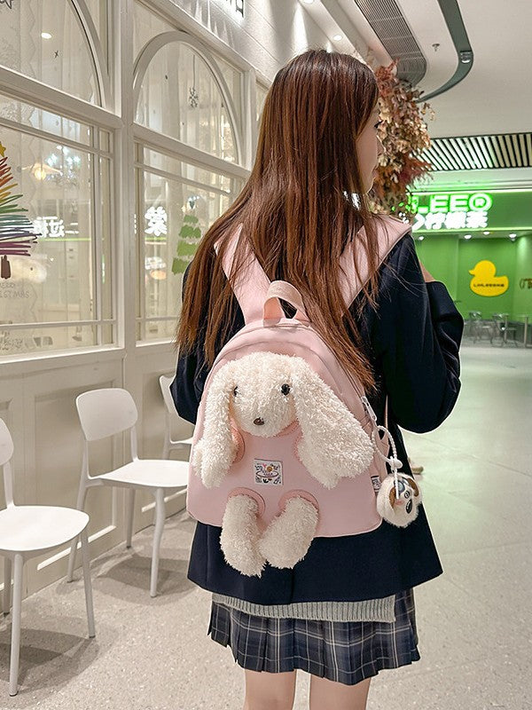 Women's Cute Cartoon Fashion Good-looking Design Sense Niche Leisure Backpack