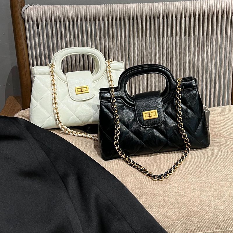 Women's Light Luxury Minority Rhombus Chain Fashion Bags