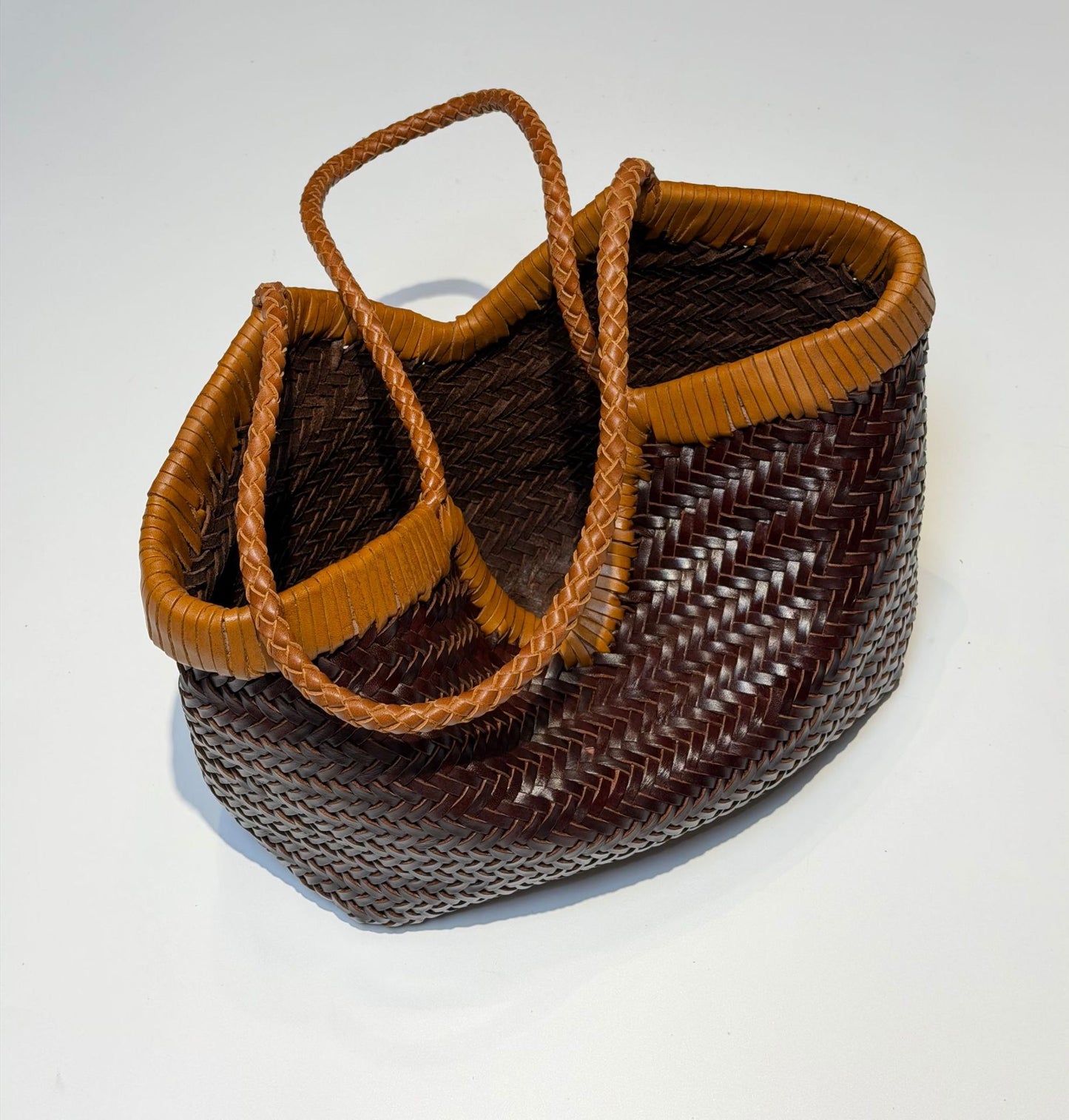 Italian Solid Color Series First Layer Handbags