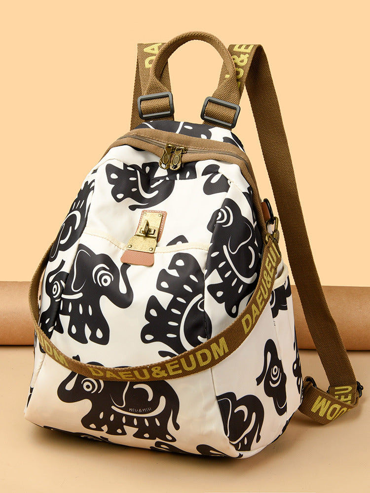 Women's Multifunctional Fashion Leisure Oxford Cloth Large Bags