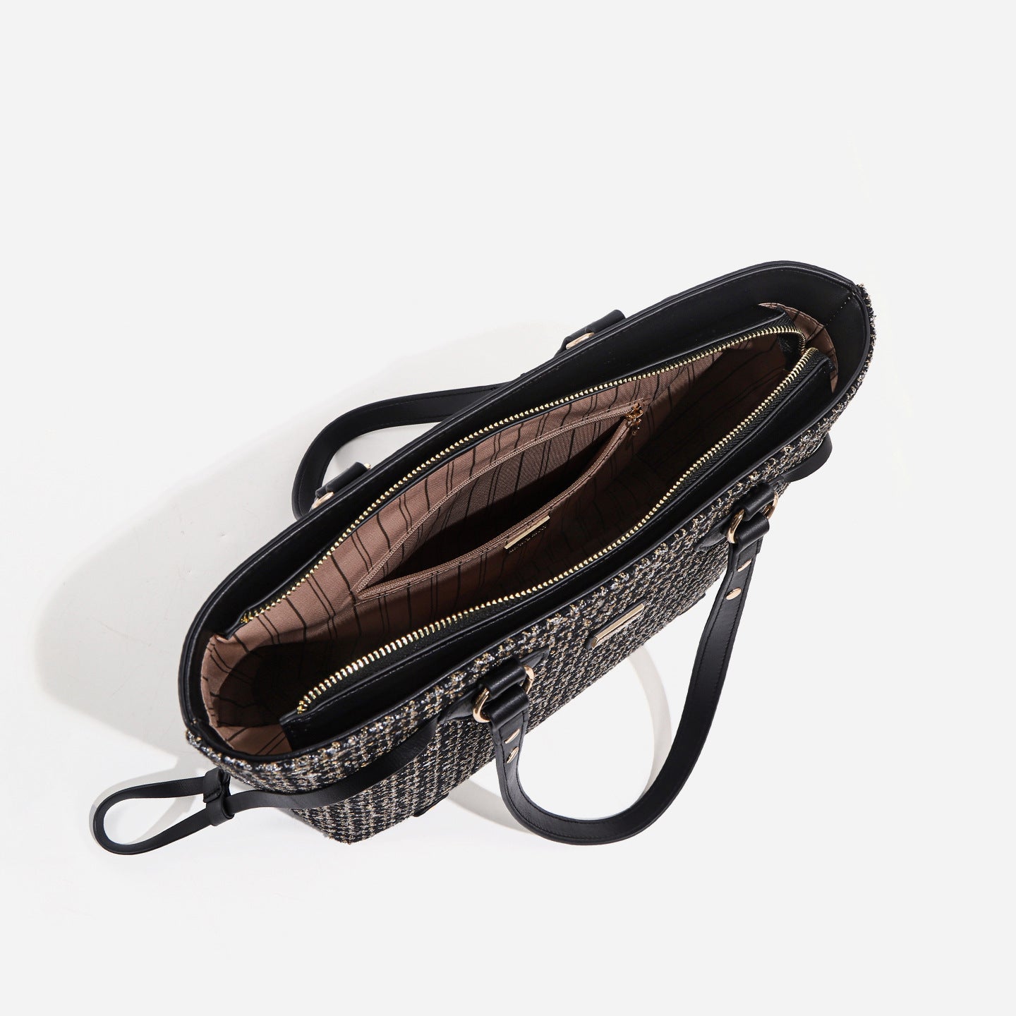Mi Portable Embroidered Commuter Large Capacity Women's Handbag
