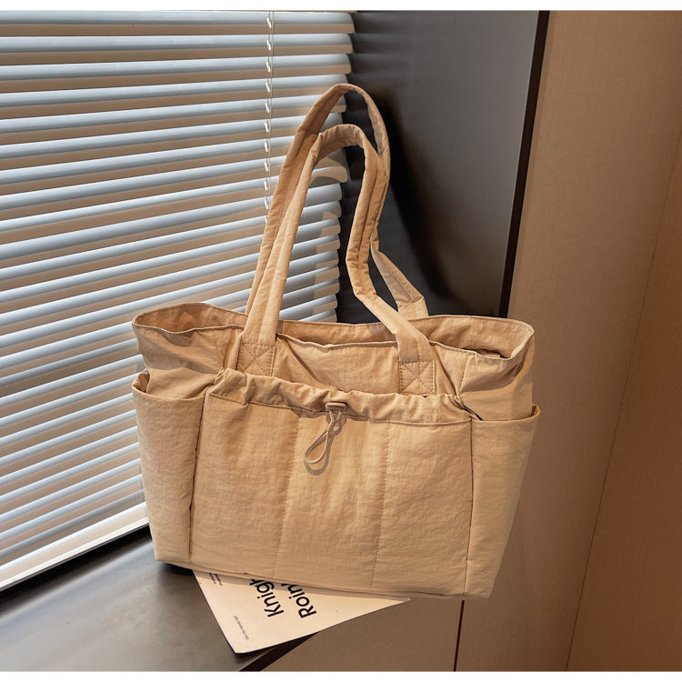 Versatile Women's Quilted Large Capacity Lightweight Bags