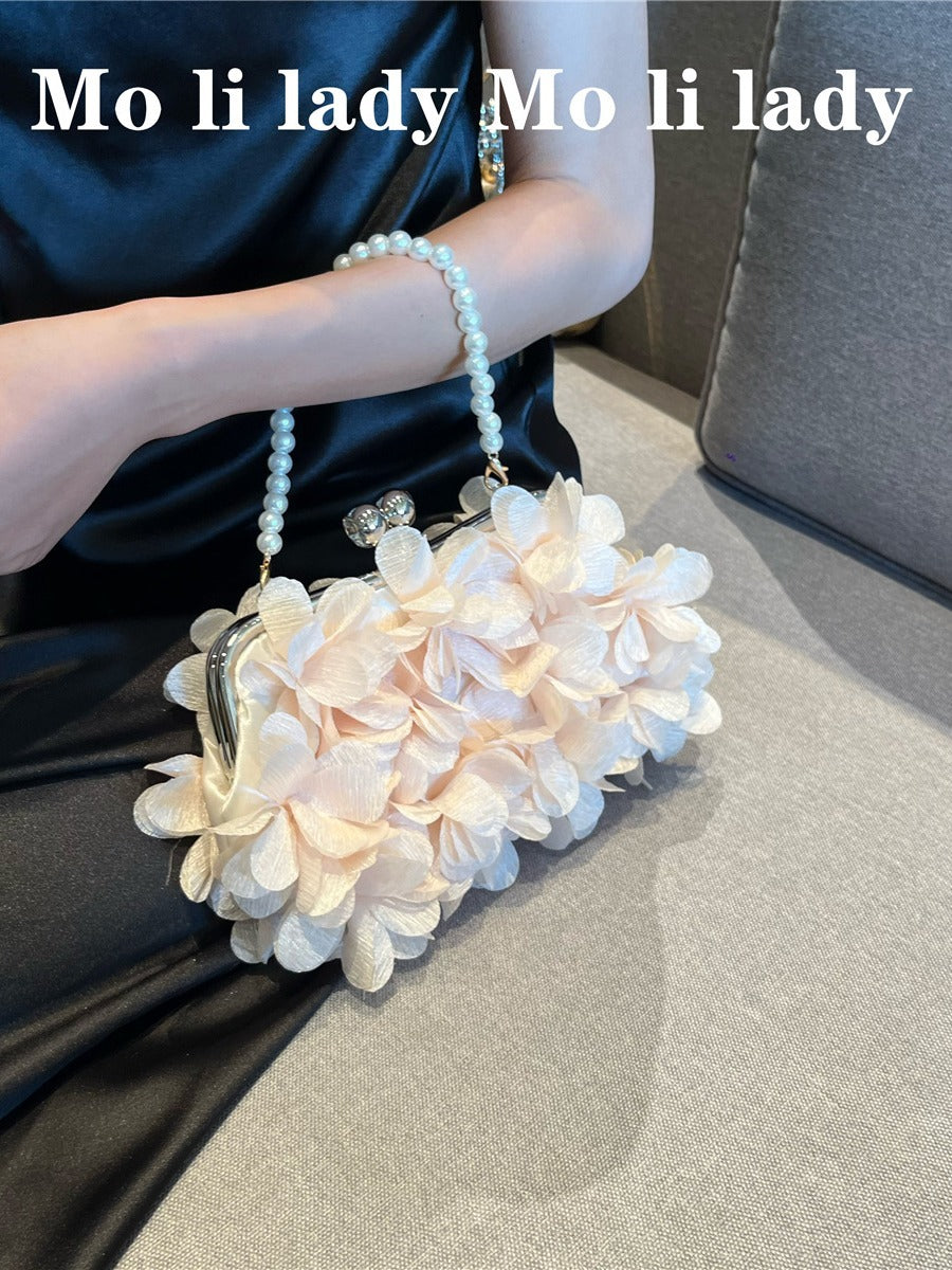Petals Dinner Banquet Clutch Cheongsam Formal Dress Women's Handbag