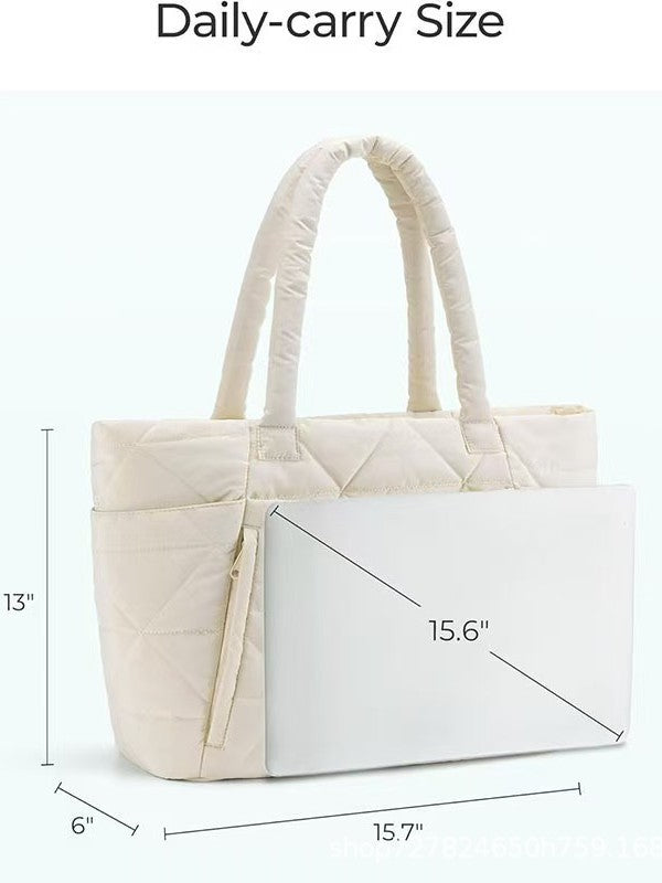 Stylish Lightweight Large Capacity Portable Jacket Rhombus Travel Bags