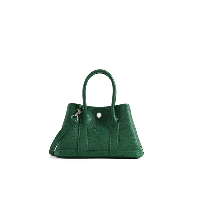 Women's Layer Cowhide Commuter Large Capacity Genuine Leather Women's Handbag