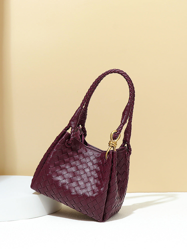 Hand-woven British Style Parachute Summer Metal Cord Fastener Women's Messenger Bag