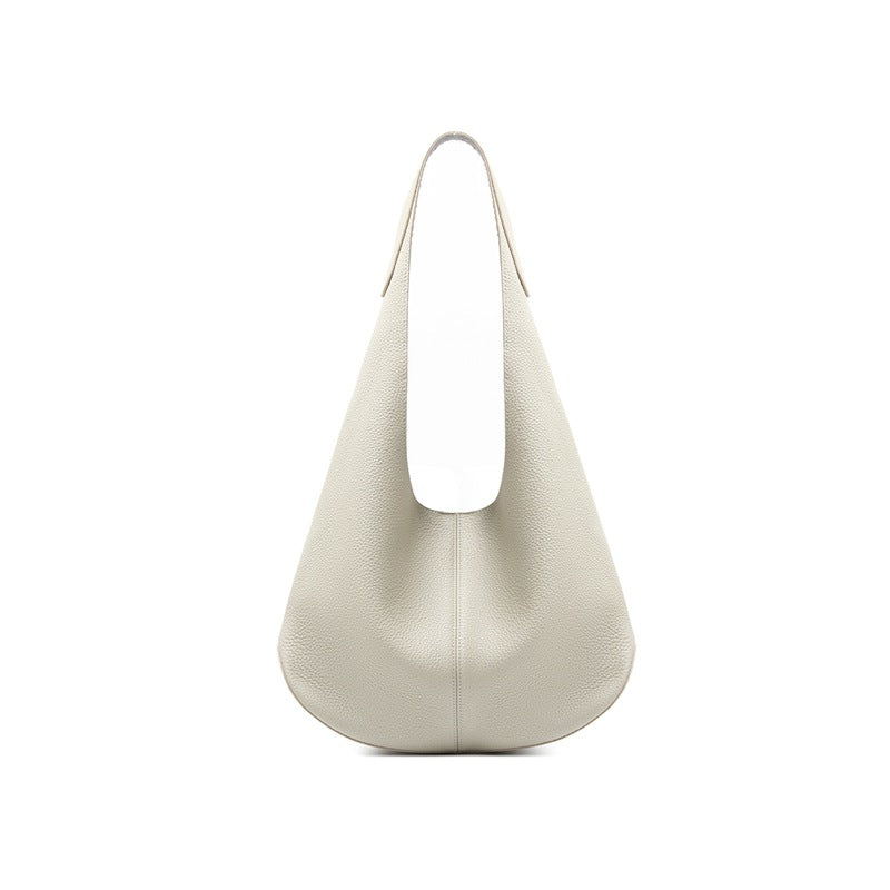 Women's Underarm Versatile Style First Layer Cowhide Commuter High-grade Tote Bag