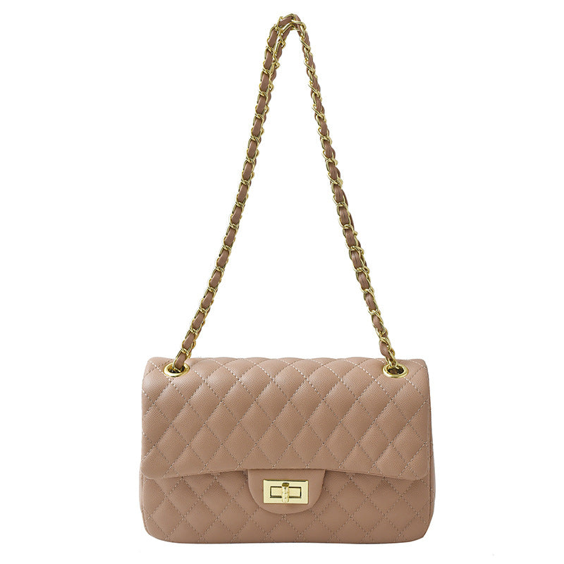 Women's Trendy Fashion Niche Textured Western Style Small Square Bags