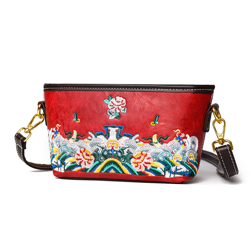 Chinese Style Retro National Embroidery High Quality Shoulder Bags