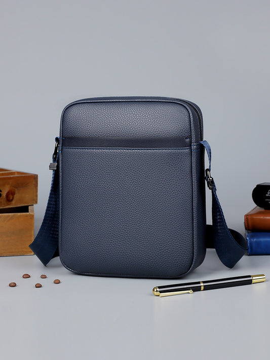 Attractive Men's Everyday Joker Simple Generous Men's Messenger Bag