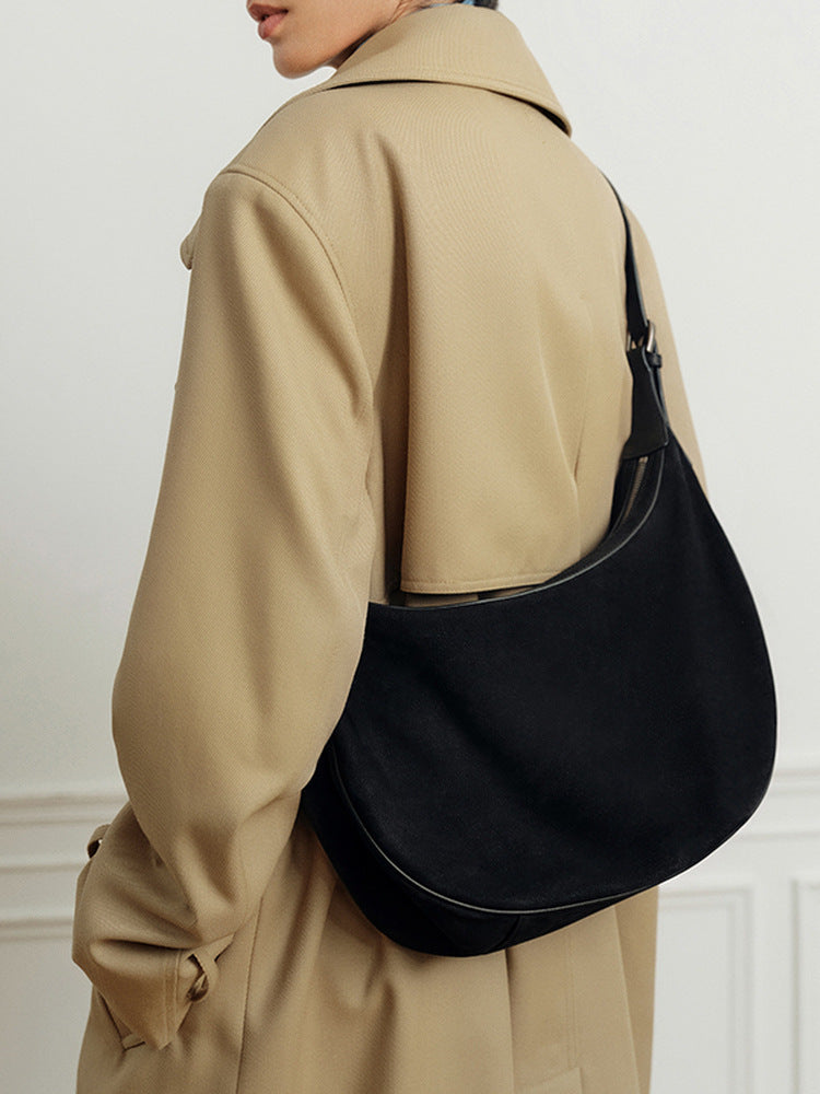 Women's Vegetable Tanned Matte Leather Selenodont One Genuine Bags